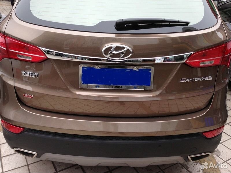 Молдинг на багажник (верхний) Hyundai Santa Fe