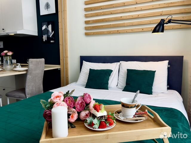 Квартира-студия, 25 м², 1 кровать
Квартира-студия, 25 м², 1 кровать