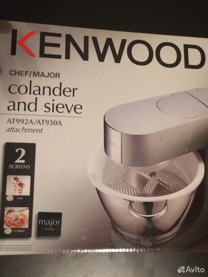 Кухонная машина Kenwood: работаем с насадками