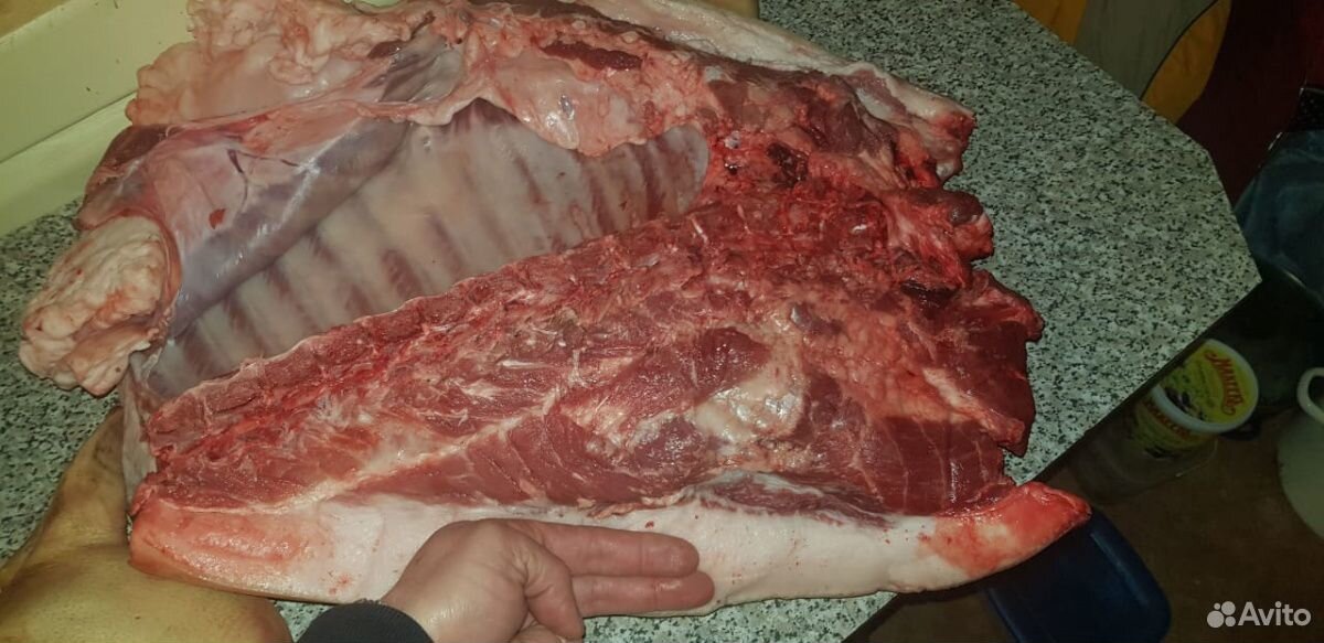 Домашнее мясо свиньи купить на Зозу.ру - фотография № 2