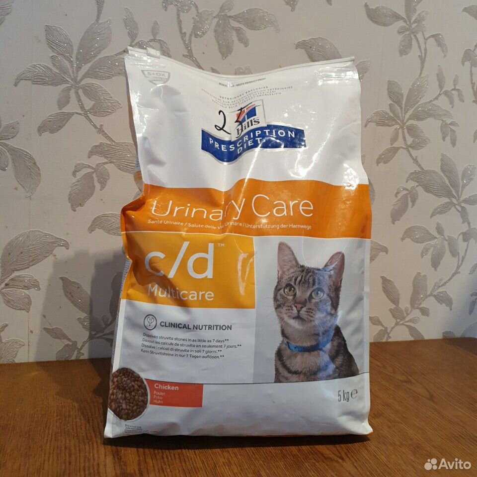 Корм для кошек с мкб Hill's Prescription Diet c/d купить на Зозу.ру - фотография № 1