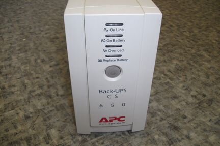 Ибп APC Back-UPS CS-650