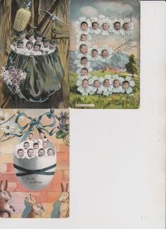 Старинные открытки до 1917 года. Дети.Европа.США