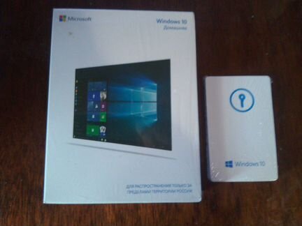 Windows 10 home (Домашняя) 32/64 RU BOX