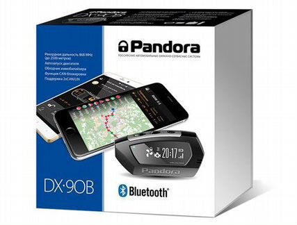 Сигнализация Pandora DX90B BT 2CAN-LIN Clone