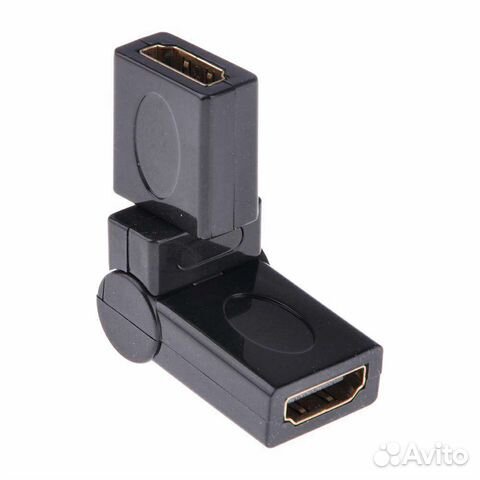 Переходник (hdmi гнездо - hdmi гнездо,гибкий