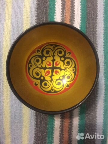 Деревянная посуда хохлома