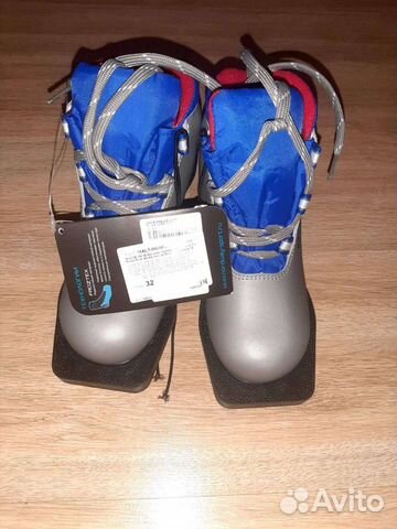 Лыжные ботинки детские новые