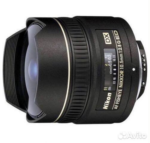 Объектив Nikon 10,5 mm f / 2,8G DX ED AF Fisheye