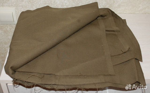 Отрез ткани для военной формы СССР