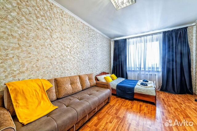 

1-к. квартира, 41 м², 2 кровати
