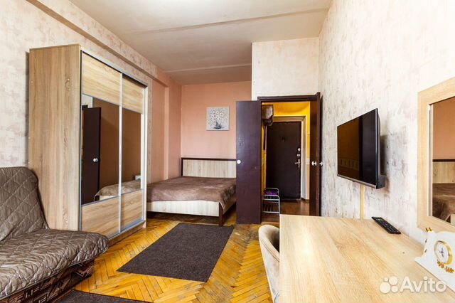 

1-к. квартира, 38 м², 2 кровати