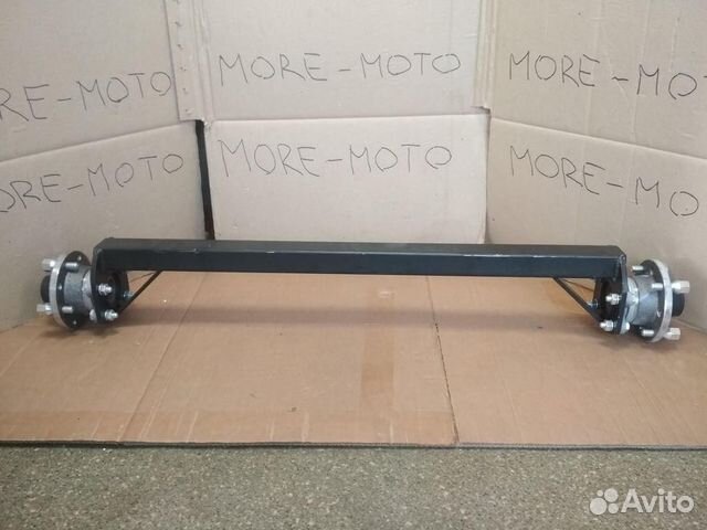 Ось балка для прицепа к квадроциклу г/п 750 кг