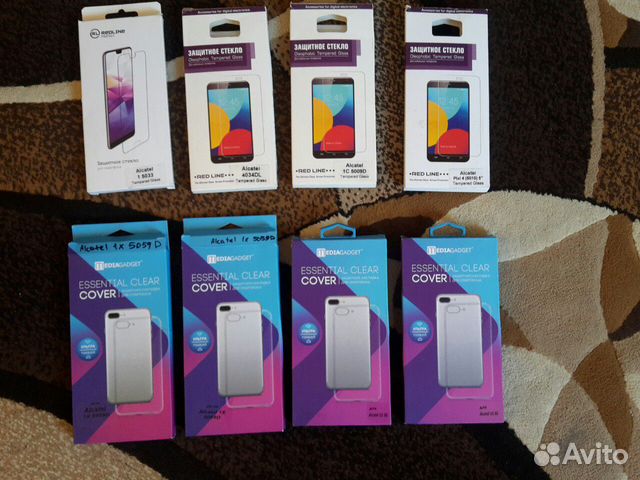 Алькатель-Чехлы и Стекла