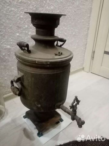 Самовар угольный старинный