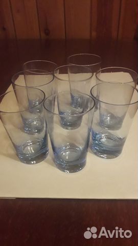 Стопки, стопарики из цветного и прозр. стекла СССР