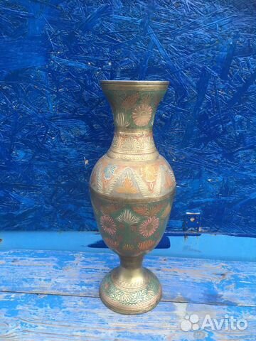 Ваза бронзовая большая Индия