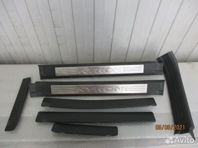 Накладки на пороги SsangYong Kyron 1 кайрон