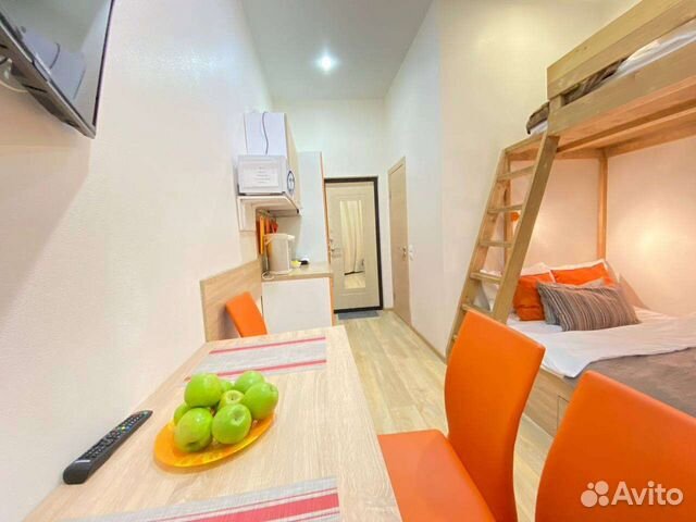 

Квартира-студия, 17 м², 2 кровати