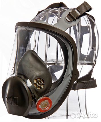 Полнолицевая маска 3M серии 6000 размер S