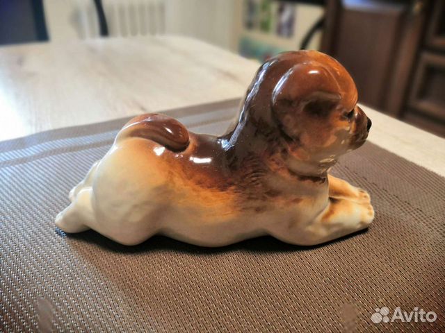 Собака керамическая