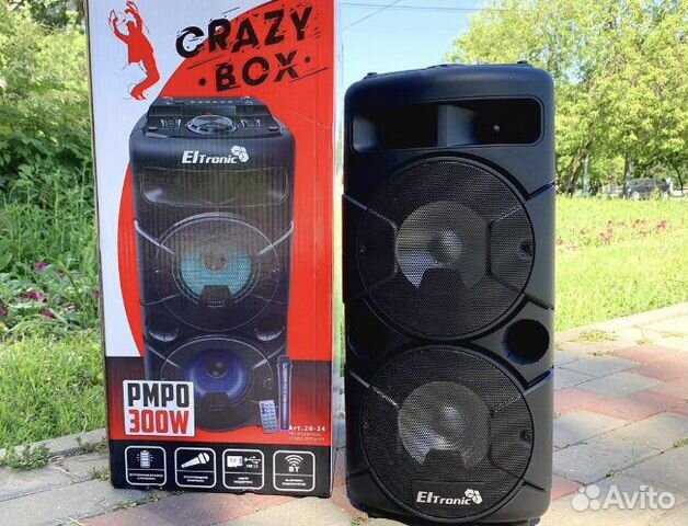 Колонкам мощный басс eltronic plus