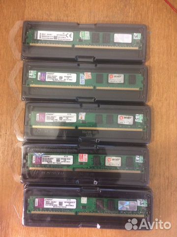 Память Kingston 4Гб ddr3