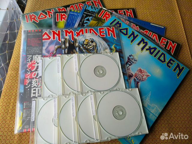 Iron maiden на CD 7штук
