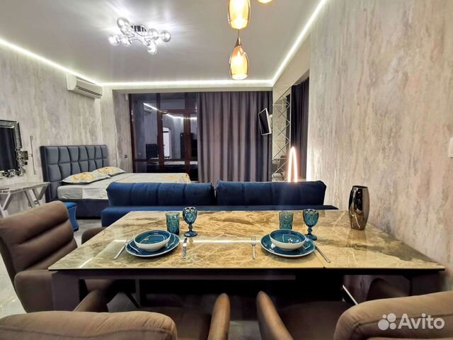 

Квартира-студия, 50 м², 2 кровати