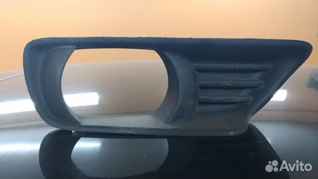 Накладка туманки на VW Passat CC