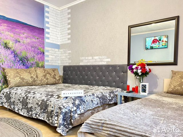 

1-к. квартира, 50 м², 3 кровати
