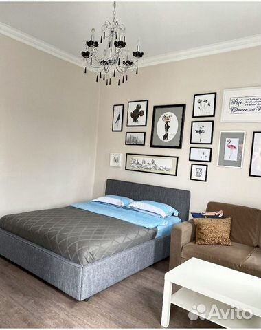 

Квартира-студия, 30 м², 1 кровать