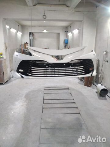 Бампер тойота камри