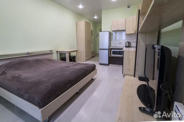 

Квартира-студия, 28 м², 1 кровать
