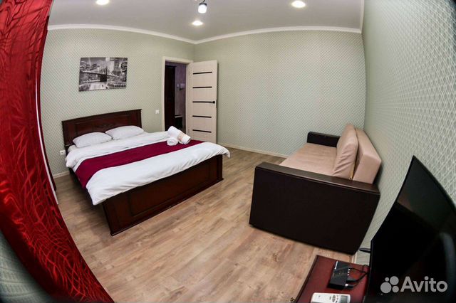 

1-к. квартира, 45 м², 2 кровати