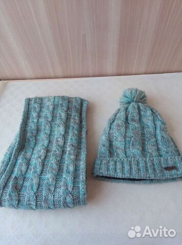 Шапка и шарф fila