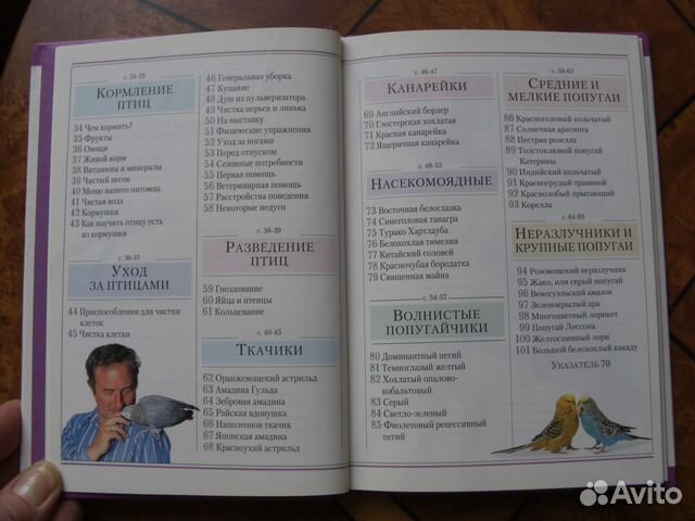 Птицы. Уход и содержание