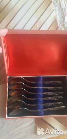 Чайные мельхиоровые ложки