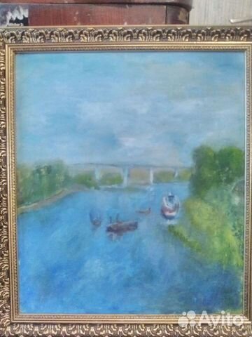 Картина маслом на холсте пейзаж