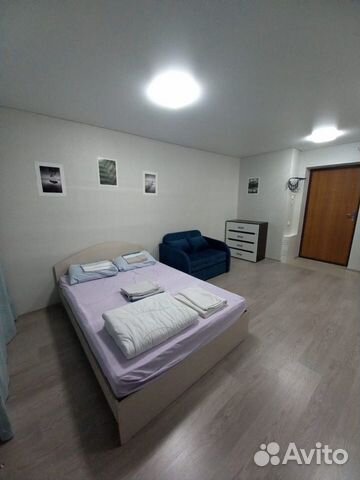 

Квартира-студия, 27 м², 2 кровати