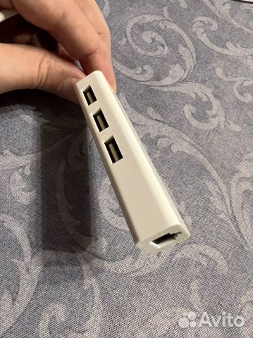 Адаптер Type C 3x USB+ RJ45 100mbit/s