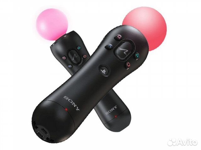 Контроллер движений PlayStation Move ps3/ps4 (2шт)