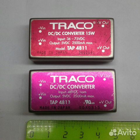 Интегральные преобразователи напряжения DC-DC