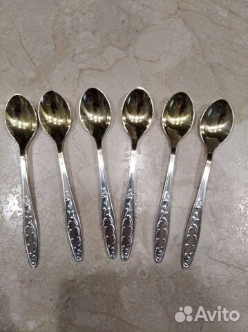 Чайные ложки мельхиоровые