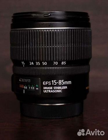 Объектив canon ef-s 15-85 mm is usm