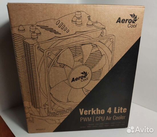 Кулер цп Aerocool Verkho 4 Lite