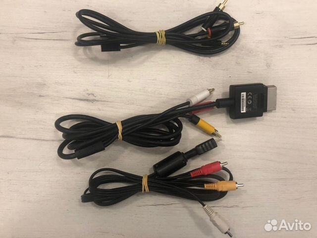 AV, RCA кабели для X-Box 360, Sony Ps1, Ps2, Ps3