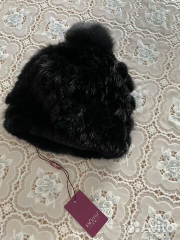 Шапка норковая новая
