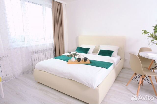 

Квартира-студия, 30 м², 2 кровати