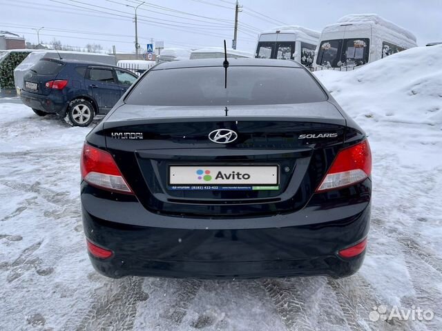 Hyundai Solaris 1.4 МТ, 2014, 187 000 км